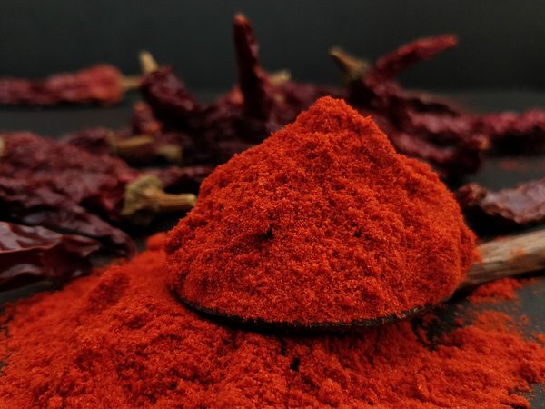 Byadgi powder and pods